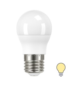 Лампа светодиодная P45 E27 175 250 В 5 5 Вт матовая 440 лм теплый белый свет Lexman