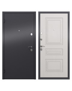 Дверь входная металлическая Берн 860 мм левая цвет мара беленый Torex