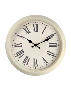 Часы настенные Римские o30 5 см цвет бежевый Troykatime