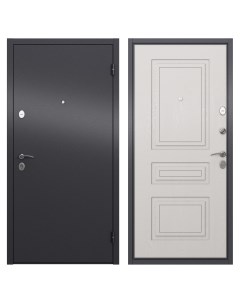 Дверь входная металлическая Берн 860 мм правая цвет мара беленый Torex