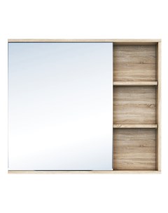 Зеркальный шкаф Matteo 15 6x80x70 см цвет дуб сонома Vigo