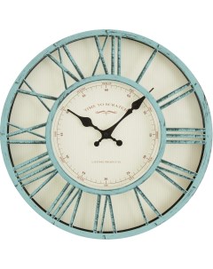 Часы настенные DMR круглые o30 4 см цвет голубой Dream river