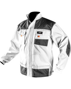 Куртка рабочая 81 110 S цвет белый размер S 48 Neo