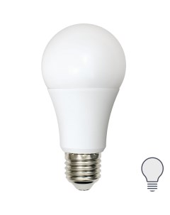 Лампа светодиодная E27 210 240 В 10 Вт груша матовая 800 лм нейтральный белый свет Volpe