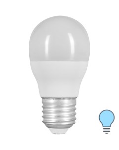 Лампа светодиодная E27 220 240 В 6 5 Вт шар матовая 550 лм холодный белый свет Osram