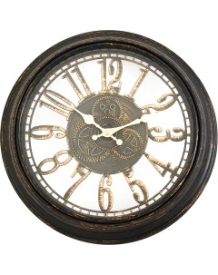 Часы настенные DMR круглые o40 см цвет коричневый Dream river