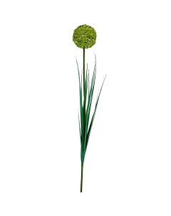 Искусственное растение Декоративный лук o8 см полиэстер зеленый Без бренда