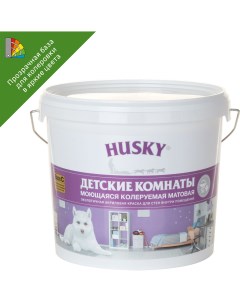 Краска для колеровки для детских комнат прозрачная база С 5 л Husky
