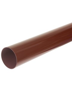Труба водосточная 3000x90 мм цвет красный Интерпрофиль