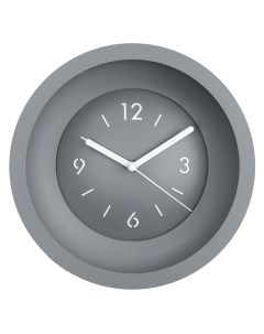 Часы настенные Орбита o25 5 см цвет серый Troykatime