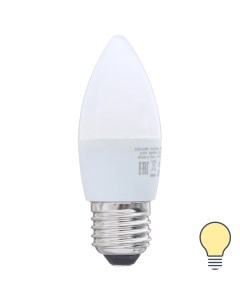 Лампа светодиодная Свеча E27 6 5 Вт 550 Лм свет тёплый белый Osram