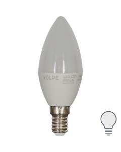 Лампа светодиодная Norma E14 220 В 7 Вт свеча 600 лм белый свет Volpe
