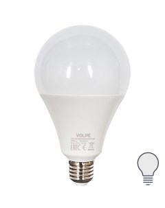 Лампа светодиодная Norma E27 220 В 35 Вт груша 2800 лм белый свет Volpe