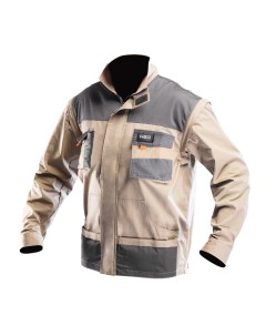 Куртка рабочая HD 2 в 1 цвет бежевый размер LD 54 рост 182 188 см Neo