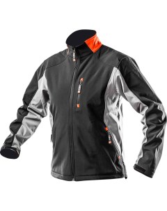 Куртка рабочая softshell цвет черный серый размер S 48 рост 164 170 см Neo