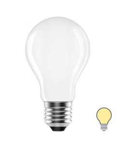 Лампа светодиодная E27 220 240 В 7 5 Вт груша матовая 1000 лм теплый белый свет Lexman
