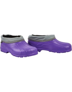 Галоши утепленные женские размер 40 фиолетовый Без бренда