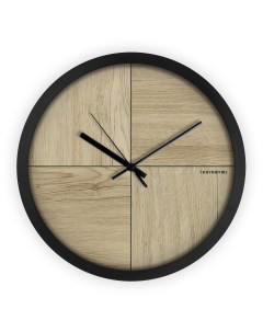 Часы настенные Нео лофт 30 см цвет коричневый Troykatime