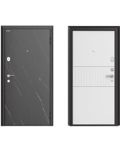 Дверь входная металлическая Премиум New 98x205 см правая силк милк Doorhan