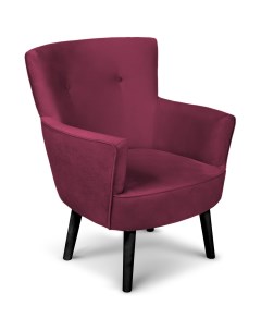 Кресло полиэстер Вилли 77x86x76 см цвет красный Seasons