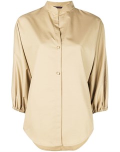 Harvey faircloth рубашка с воротником стойкой нейтральные цвета Harvey faircloth