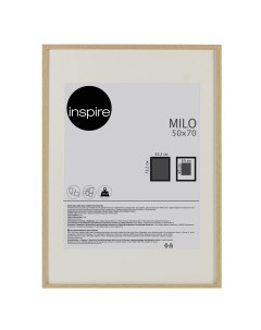 Рамка Milo 50x70 см цвет дуб Inspire