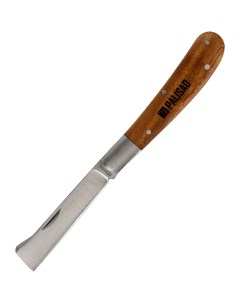 Нож для прививок деревянная рукоятка Palisad