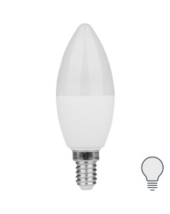Лампа светодиодная С35 E14 220 240 В 7 Вт свеча матовая 560 лм нейтральный белый свет Osram