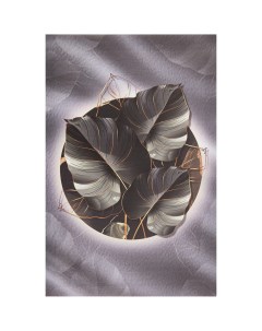 Картина на холсте Листья монстеры 40x60 см Постер-лайн
