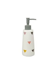 Дозатор для жидкого мыла Scandi RE0499A LD цвет белый Raindrops