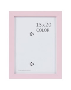 Рамка Color 15х20 см цвет розовый Без бренда