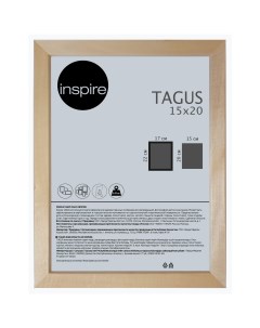 Рамка Tagus 15x20 см цвет дерево Inspire