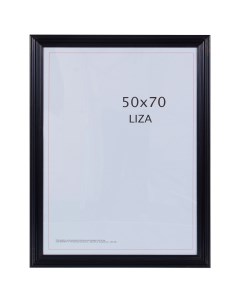 Рамка Liza цвет черный размер 50х70 Без бренда