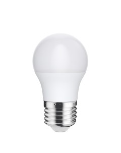 Лампочка светодиодная шар E27 440 лм теплый белый свет 5 5 Вт Lexman