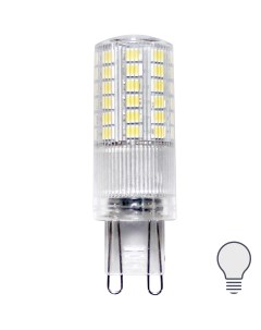 Лампа светодиодная G9 170 240 В 4 Вт капсула прозрачная 400 лм нейтральный белый свет Lexman