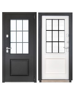 Дверь входная металлическая Порта 98x205 см правая белая Portika