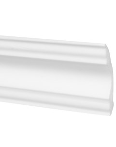 Плинтус потолочный экструдированный полистирол 07006А белый 50х50х2000 мм Inspire