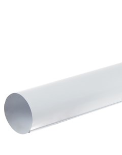 Труба водосточная 2000x90 мм цвет белый Интерпрофиль