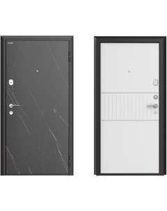 Дверь входная металлическая Премиум New 88x205 см правая силк милк Doorhan