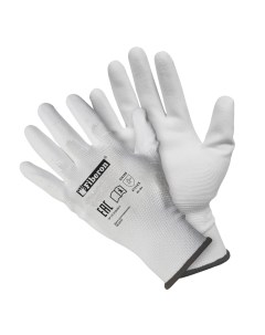 Перчатки полиуретановые для поклейки всех видов обоев размер 8 M Fiberon