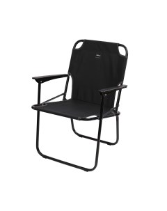 Кресло КС4 4 складной 58x60 5x75 сталь полиэстер цвет черный Без бренда