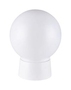 Светильник НББ 60 Вт IP20 с оптико акустическим датчиком накладной шар цвет белый Tdm еlectric