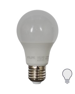 Лампа светодиодная Norma E27 220 В 13 Вт груша 1150 лм белый свет Volpe