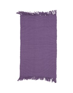 Коврик хлопок Basic Purple 50х80 см цвет фиолетовый Inspire