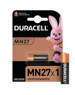 Батарейка алкалиновая MN27 1 шт Duracell