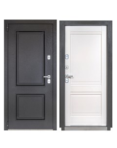 Дверь входная металлическая Порта Т 4 88x205 см левая белая Portika