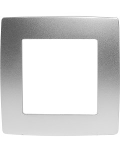 Рамка для розеток и выключателей 12 5001 03 1 пост цвет серый Era