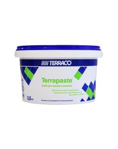 Клей для плитки готовый Terrapaste 3 5 кг Terraco