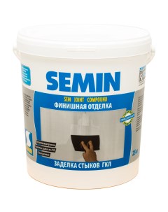 Шпаклёвка для заделки швов Sem Joint 25 кг Semin