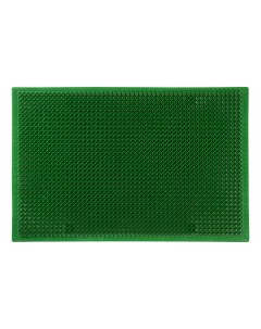 Коврик придверный Травка ПВХ 38х58 см цвет зелёный Без бренда